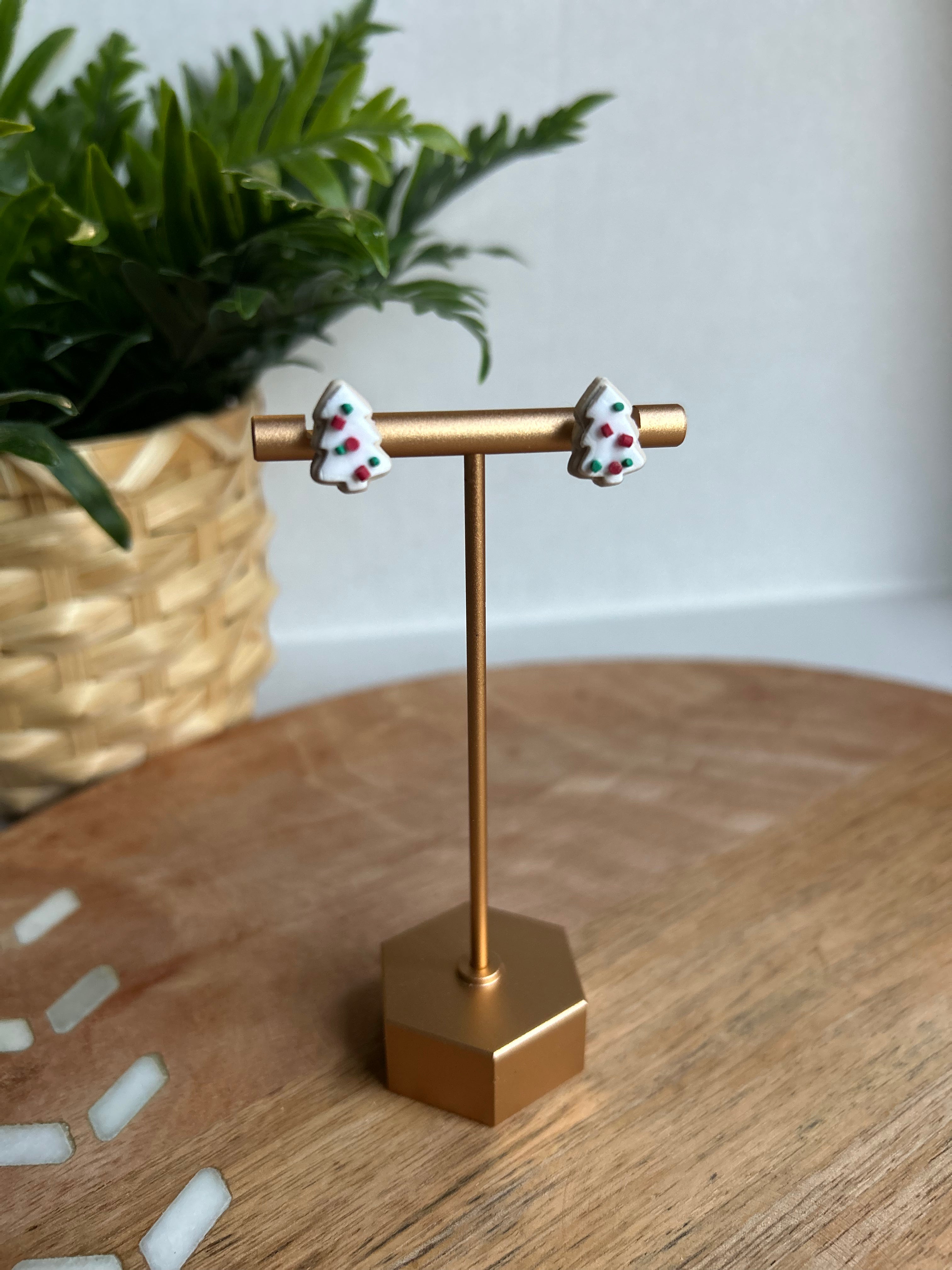 Christmas Tree Cookie Stud