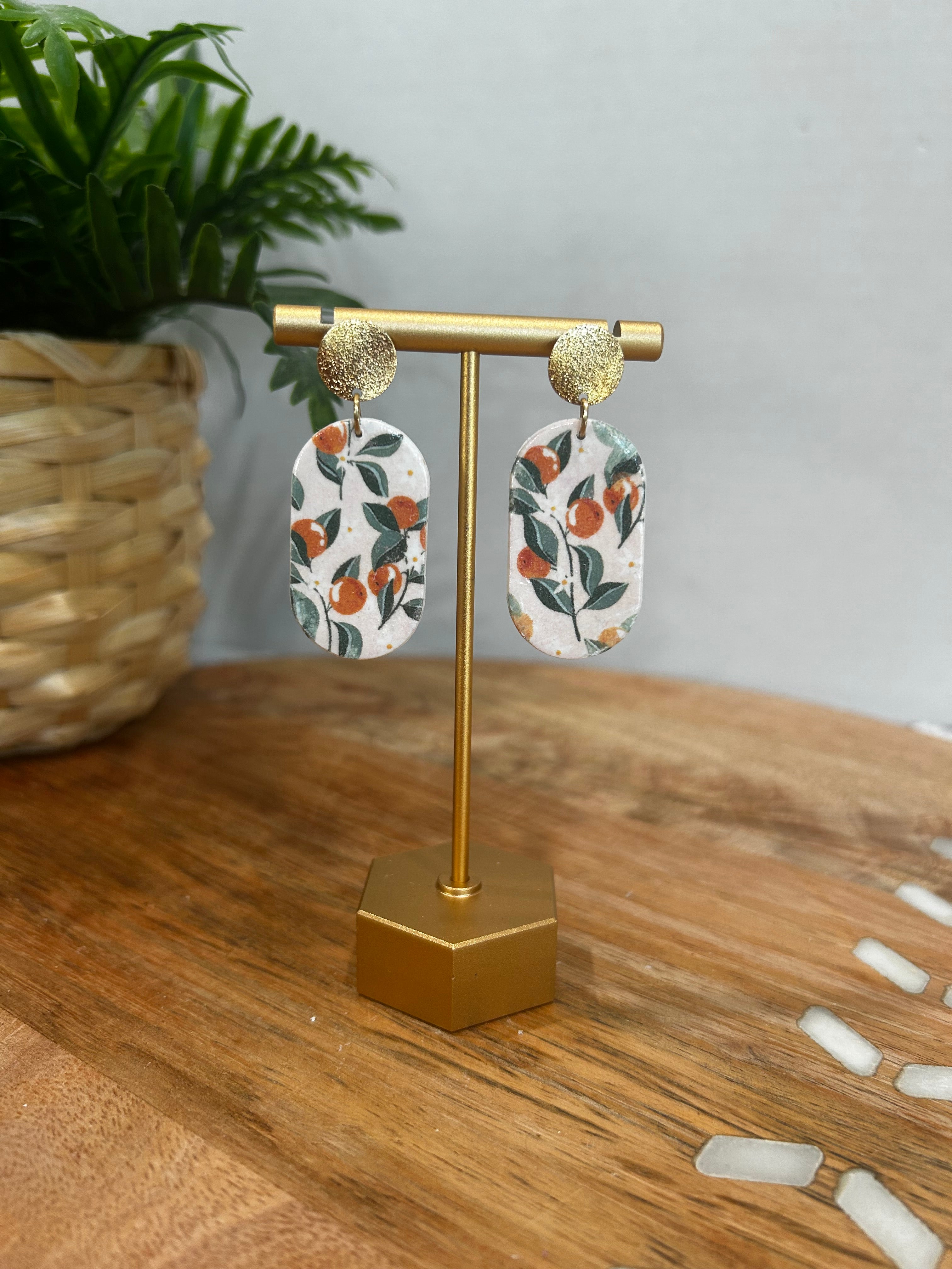 Golden Peach Dangle
