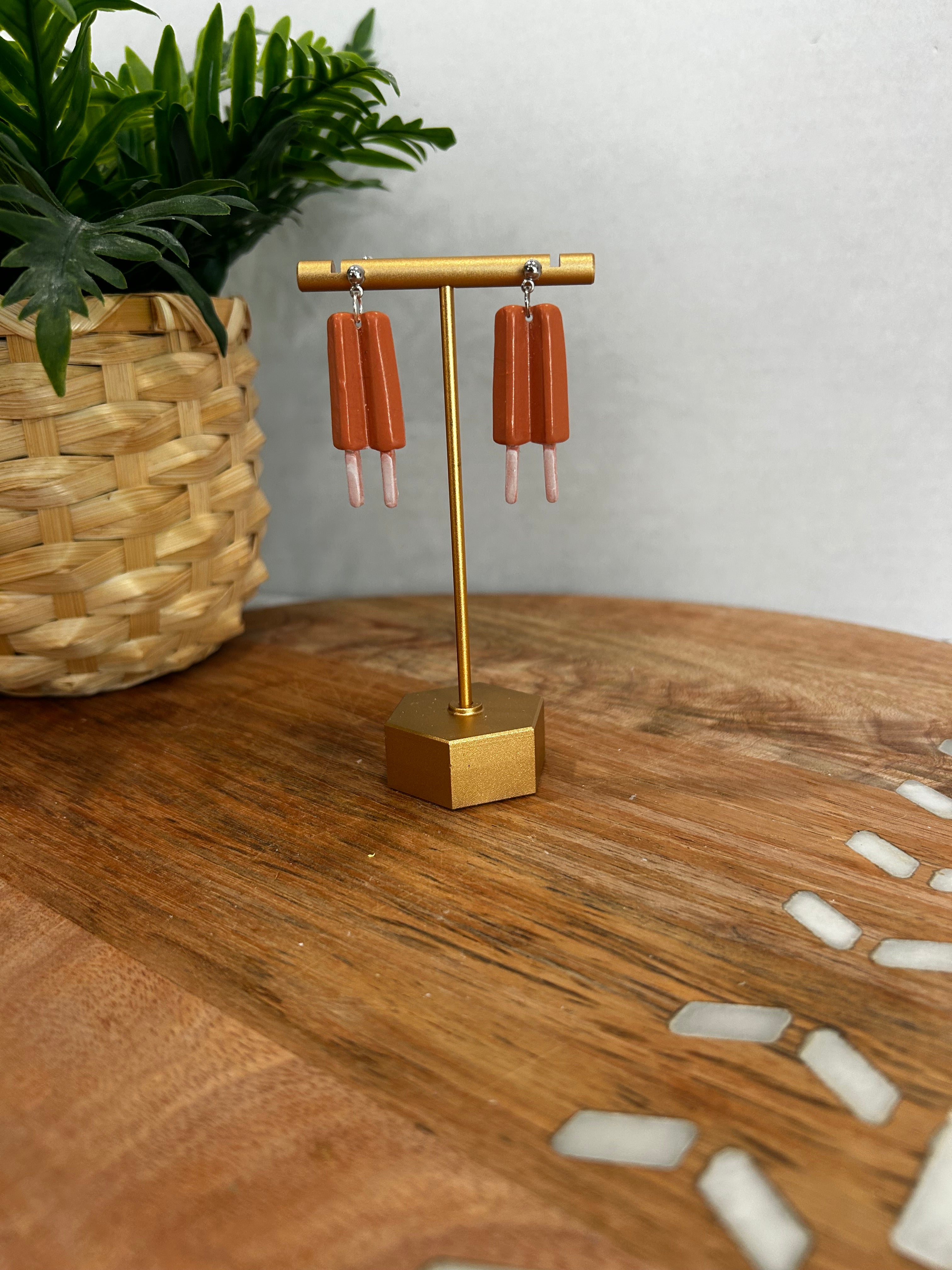 Orange Popcicle Dangle